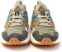 Flower Mountain Suede and technical fabric sneakers Washi MAN Green Heren - Thumbnail 11