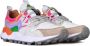 Flower Mountain Suede and technical fabric sneakers Yamano 3 Woman Multicolor Dames - Thumbnail 2