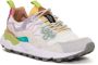 Flower Mountain Witte Sneakers Yamano Stijl Multicolor Dames - Thumbnail 2