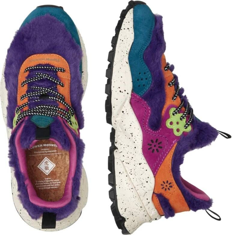 Flower Mountain Woman Shoes Sneakers Low Sneakers Kotetsu Woman Multicolor Dames