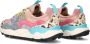 Flower Mountain Suede and technical fabric sneakers Yamano 3 Woman Multicolor Dames - Thumbnail 8