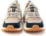 Flower Mountain Yamano 3 Sneaker Wit Militair Blauw Grijs Yamano 3 Sneaker Beige Suède Sneaker met Kurken Binnenzool Multicolor Gray Heren - Thumbnail 9