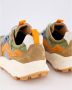 Flower Mountain Suède Logo Sneakers Rubberen Zool - Thumbnail 6