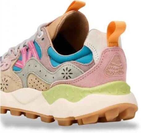 Flower Mountain Yamano 3 Sneakers met bloemmotief