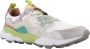 Flower Mountain Paarse en Witte Sneakers voor Vrouwen Multicolor Dames - Thumbnail 14