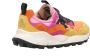 Flower Mountain Suede and technical fabric sneakers Yamano 3 Woman Orange Dames - Thumbnail 9