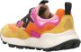 Flower Mountain Suede and technical fabric sneakers Yamano 3 Woman Orange Dames - Thumbnail 10