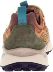 Flower Mountain Yamano 3 Suède Sneakers Bruin Grijs