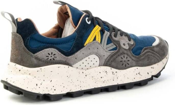 Flower Mountain Yamano Sneakers Lichtgewicht Rubberen Zool Multicolor Heren