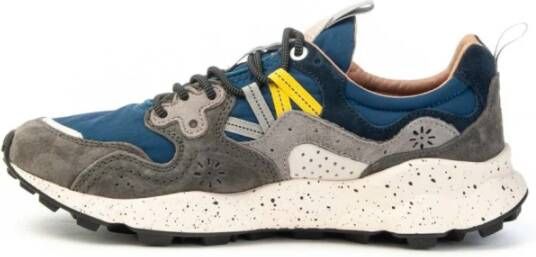 Flower Mountain Yamano Sneakers Lichtgewicht Rubberen Zool Multicolor Heren