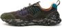 Flower Mountain Zwart Antraciet Sneaker Washi Man Multicolor Heren - Thumbnail 4
