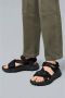 Flower Mountain Zwarte sandalen met stijl 0503085010A01 - Thumbnail 2