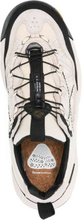 Flower Mountain Zwarte Sneakers Aw25 Stijl