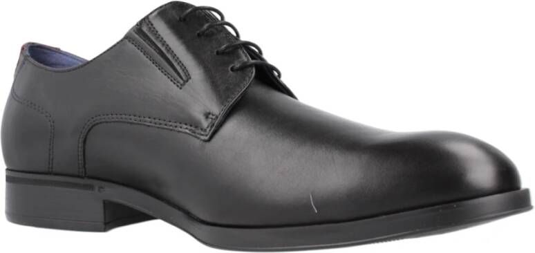 Fluchos Business Shoes Black Heren