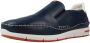 Fluchos Casual Mocassin Loafers Blue Heren - Thumbnail 4