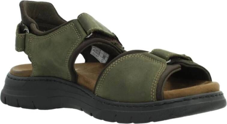 Fluchos Flat Sandals Green Heren