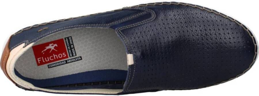 Fluchos Loafers Blue Heren