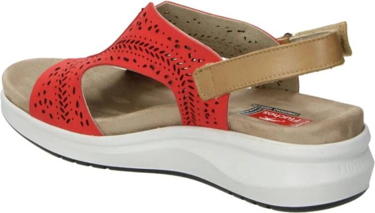 Fluchos Sandalen Rood Dames
