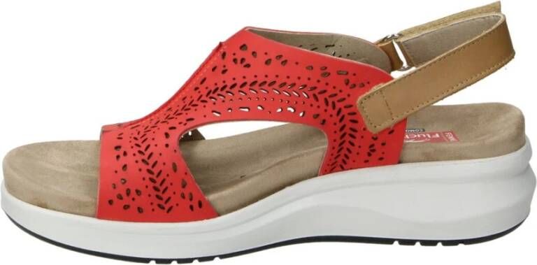 Fluchos Sandalen Rood Dames