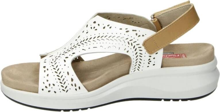 Fluchos Sandalen Wit Dames