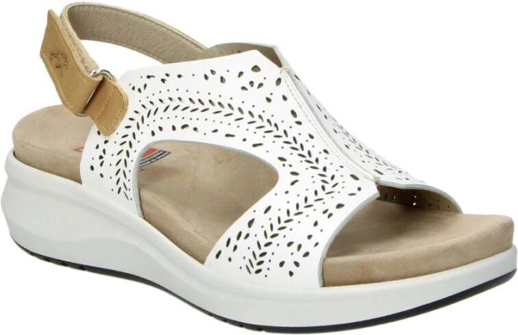 Fluchos Sandalen Wit Dames