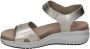 Fluchos Platte Velcro Sandalen Yellow Dames - Thumbnail 12