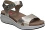 Fluchos Platte Velcro Sandalen Yellow Dames - Thumbnail 14