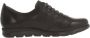 Fluchos Dames Casual Zwarte Leren Schoenen Black Dames - Thumbnail 9