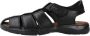 Fluchos Stijlvolle platte sandalen voor mannen Black Heren - Thumbnail 5