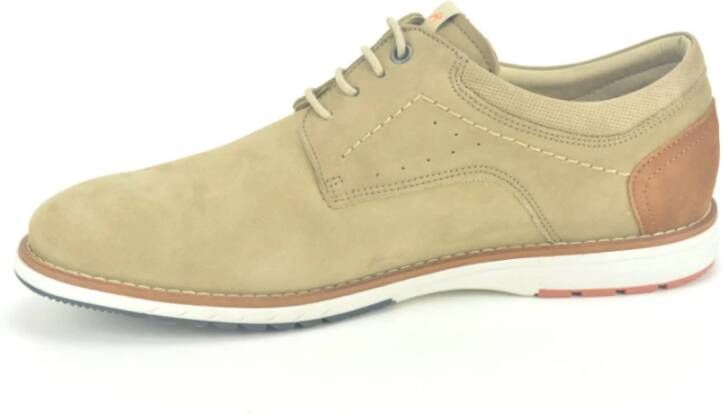 Fluchos Taupe Nubuc Fijne Z Stijl Beige Heren