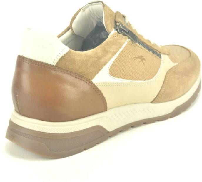 Fluchos Taupe Runner N.+ Tiret DZ Stijlvol en trendy Beige Heren