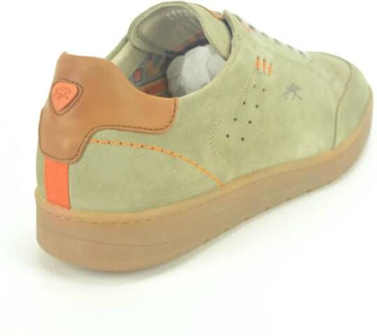 Fluchos Taupe Suède Sneaker Beige Heren