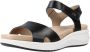 Fluchos Platte Velcro Sandalen Yellow Dames - Thumbnail 4