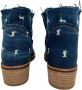 Forte Ankle boots denim Blauw Dames - Thumbnail 2