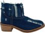 Forte Ankle boots denim Blauw Dames - Thumbnail 6