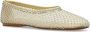 Forte Rhinestone Mesh Ballerinas Elegant Lichtgewicht Ontwerp White Dames - Thumbnail 8