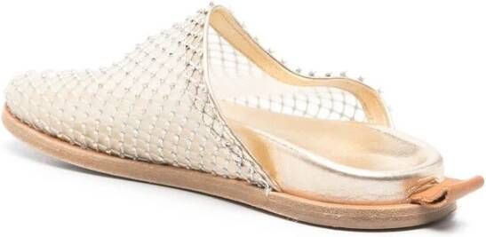 Forte Beige Leren Binnenzool en Zool Schoenen Gray Dames