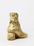 Forte Gouden Velvet Enkellaarsjes - Thumbnail 2