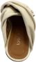 Forte Ivoor Leren Platte Sandalen Beige Dames - Thumbnail 3