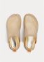 Forte Strass Resille Platte Sandalen Made in Italy Beige Dames - Thumbnail 3