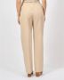 Fracomina Beige Bootcut Broek met Gouden Applicaties - Thumbnail 2