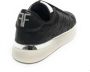 Fracomina Dames lage sneakers in zwart geëmbosseerd eco-leer Black Dames - Thumbnail 6