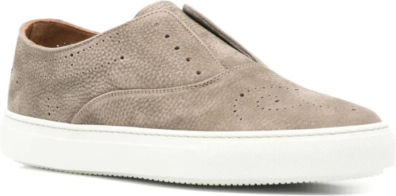 Fratelli Rossetti Leren Instap Schoenen Italiaans Ontwerp