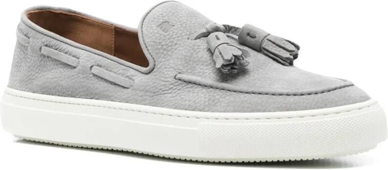 Fratelli Rossetti Leren Kwastloafers Gemaakt in Italië