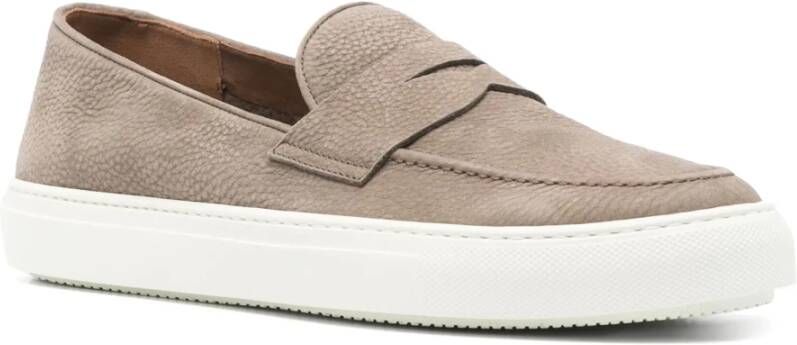 Fratelli Rossetti Leren Penny Loafers Gemaakt in Italië