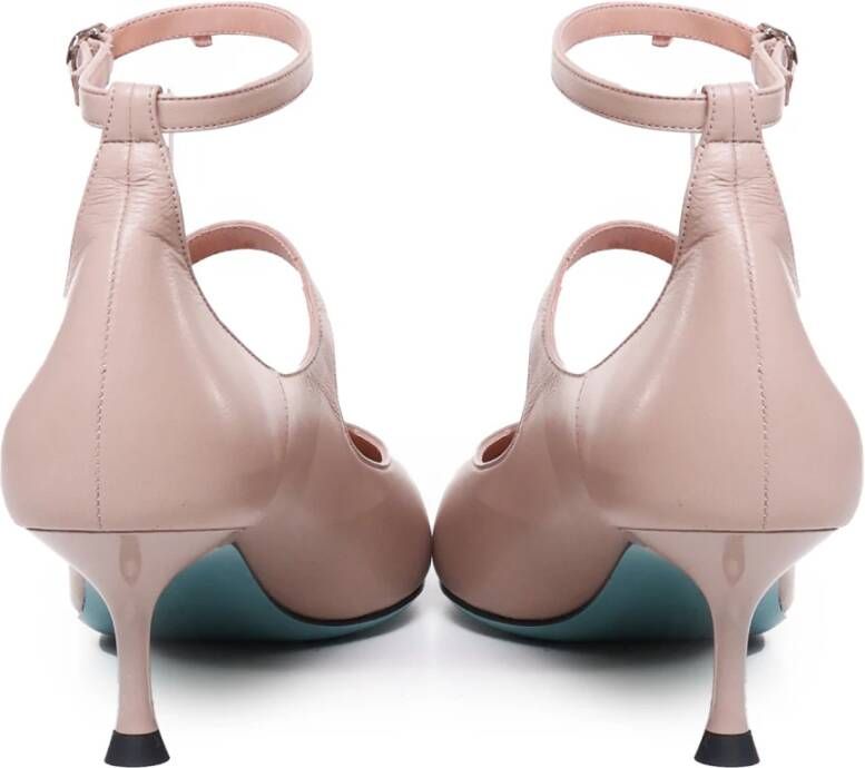 Fratelli Russo Kleurrijke zool leren hak sandalen Beige Dames