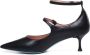 Fratelli Russo Zwarte sandalen met hak en kleurrijke zool Black Dames - Thumbnail 4