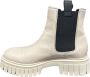 Frau Beige leren instaplaarzen Beige Dames - Thumbnail 2