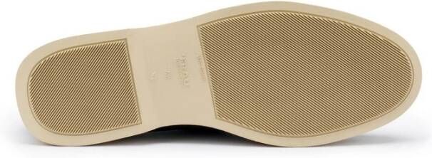 Frau Blauwe leren casual loafers
