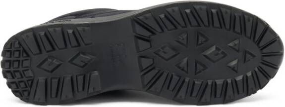 Frau Blauwe suède sneakers met AirTech voering